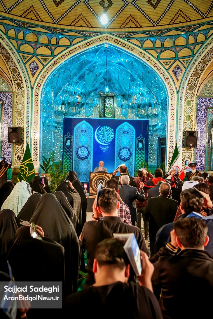 گزارش تصویری اولین شب قدر در نجف ایران (بخش دوم)